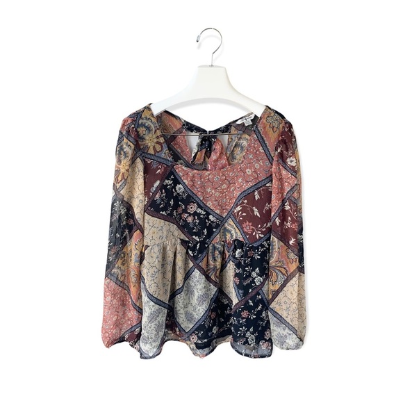 🌸New🌸 American Eagle Long Sleeve Top Size Small - Picture 7 of 11